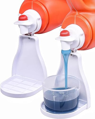 Acoretoas Portavasos de detergente para ropa suciacolector de goteo, soporte para bandeja de goteo, soporte ajustable para la mayoría de botellas de