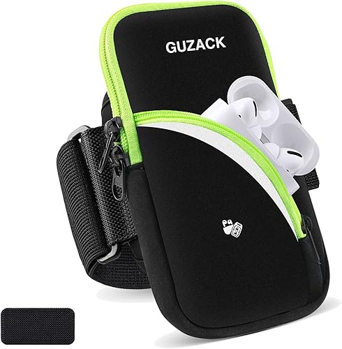 Soporte de teléfono para correr brazalete para iPhone 14 15 Pro Max 13 12 11 X XS XR 8 7 6 Plus SE Samsung hasta 6.9 pulgadas bolsa de bandas de