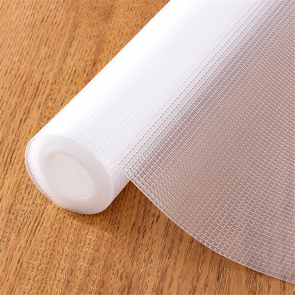 Bloss Fodera Per Cassetti E Scaffali In EVA - Non Adesiva, Trasparente, Antiscivolo - Rotolo Da 30 Cm X 300 Cm