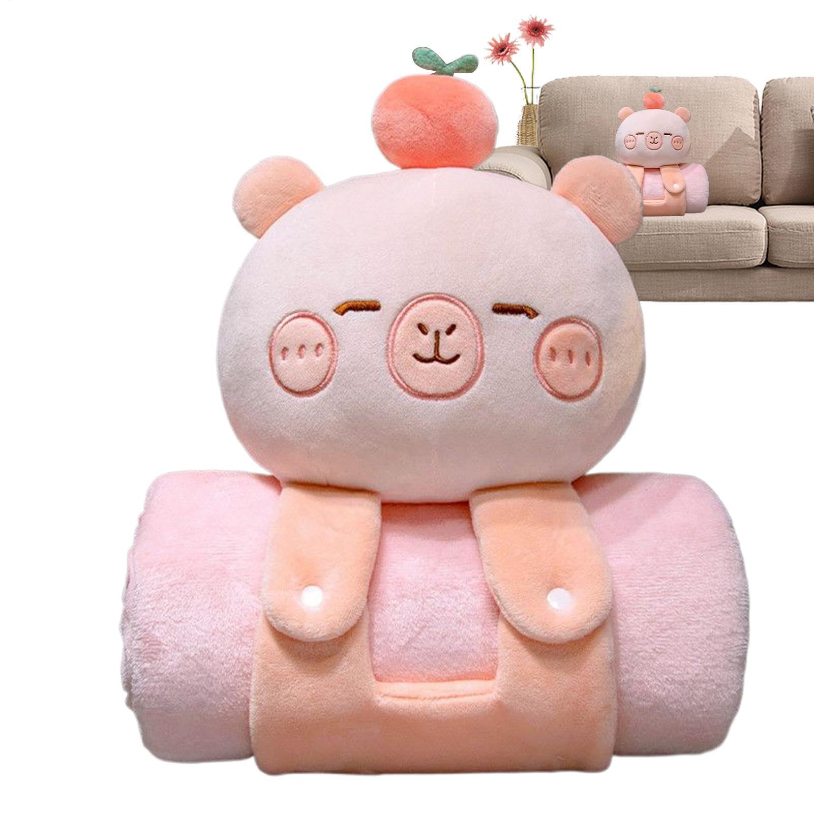 Niños nap mat portátil estilo capibara suave para guardería y viaje 8
