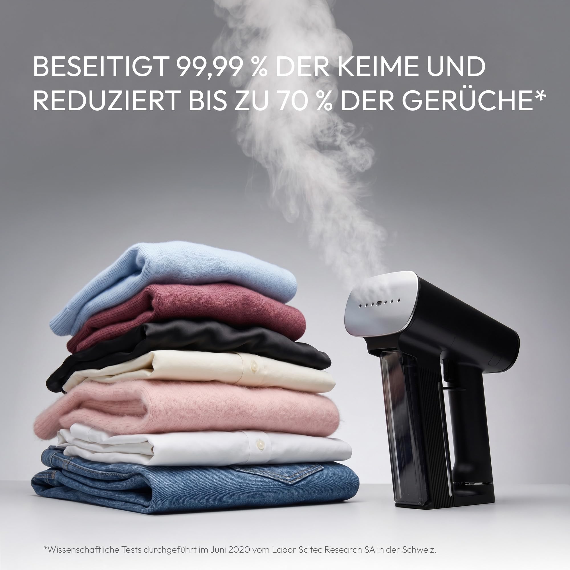 SteamOne Oscar Dampfglätter Bügeleisen 2-in-1 Schwarz 2200W