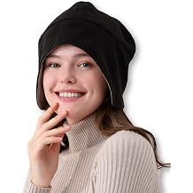 Radia Smart EMF Hat Beanie Hat, 5G Blocking, Radiation Protection, Brain Coat, RF Shield Block WiFi, Black