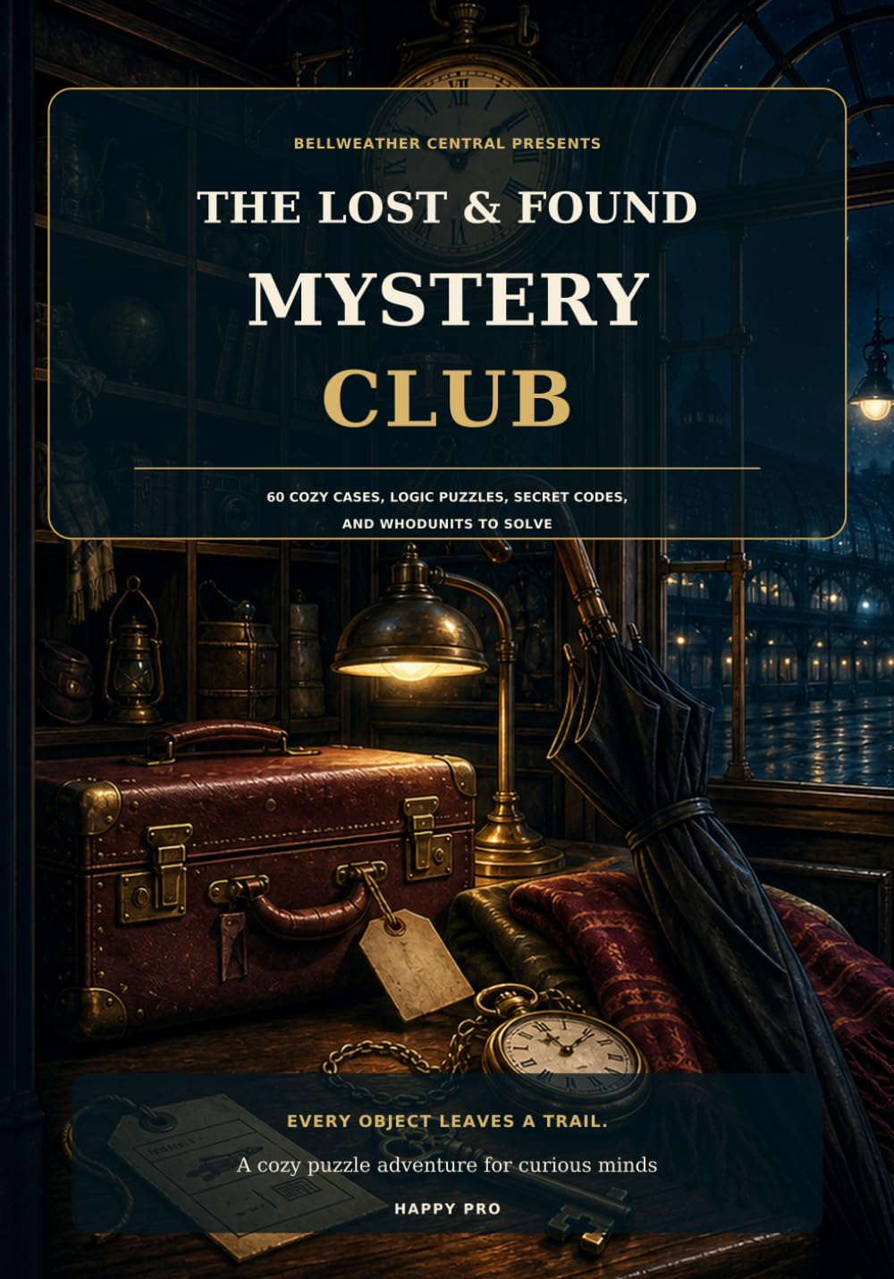 The Lost & Found Mystery Club: 60 Cozy Cases, Logic Puzzles, Secret Codes, and Whodunits to Solve
