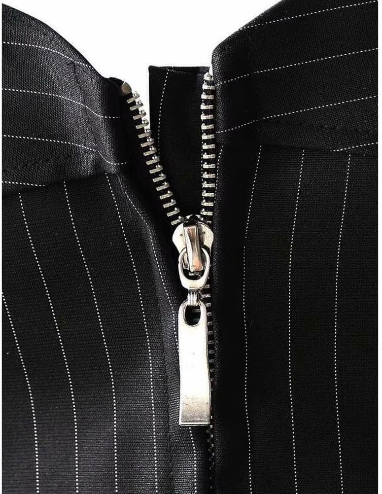 Corset Top Bustier Lingerie for Women Zipper Front Flower Sexy Burlesque Vintage - Image 6