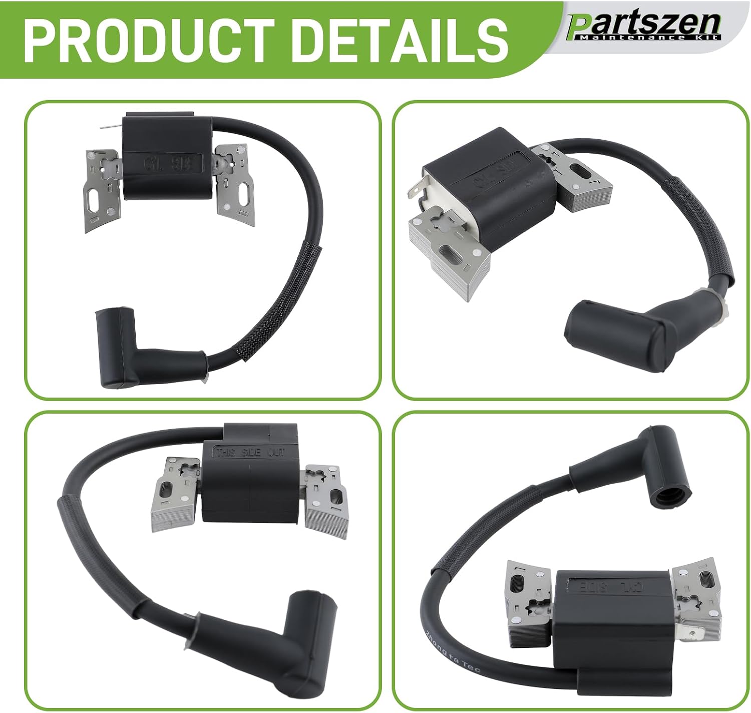 798534 Ignition Coil 593872 Fit for 550e-550ex 08P500 08P502 08P600 093J02 09P600 09P602 09P700 09P702 Engine