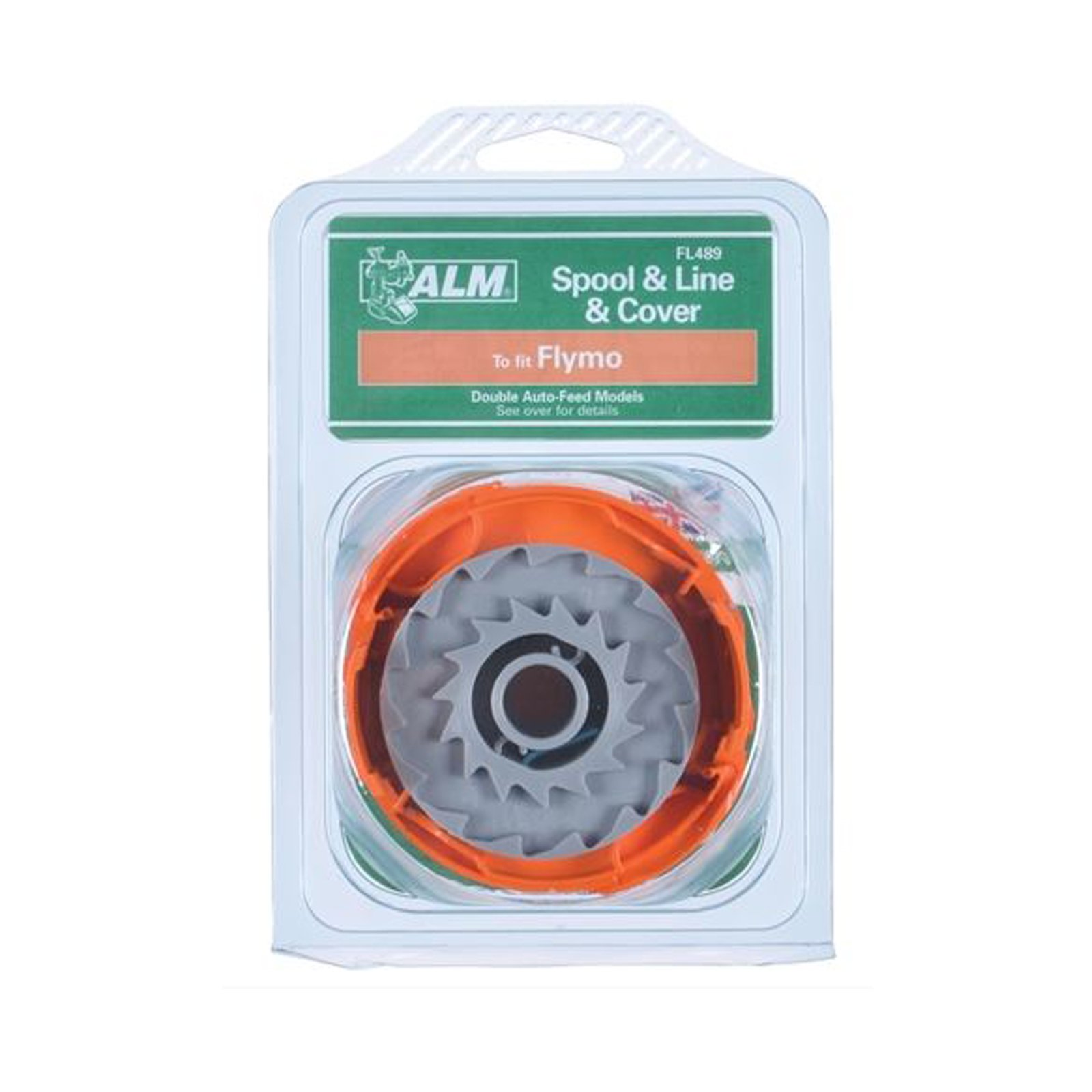 ALM FL489 Replacement Grass trimmer Spool & Line with Cover 1.5mm x 2 5 Metre for Flymo Grass Trimmers