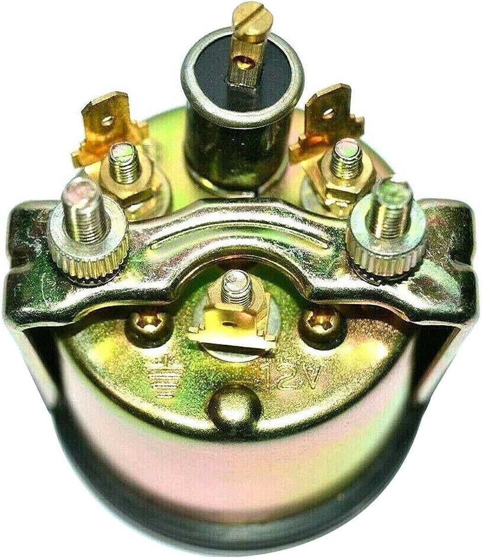 5-Piece Tractor Gauge Set Compatible with Massey Ferguson MF35 MF50 MF65 MF135 MF150 M165 – Includes Tachometer, Oil Pressure, Fuel, Water Temperature & Ammeter – Direct OEM Replacement 1458875M91