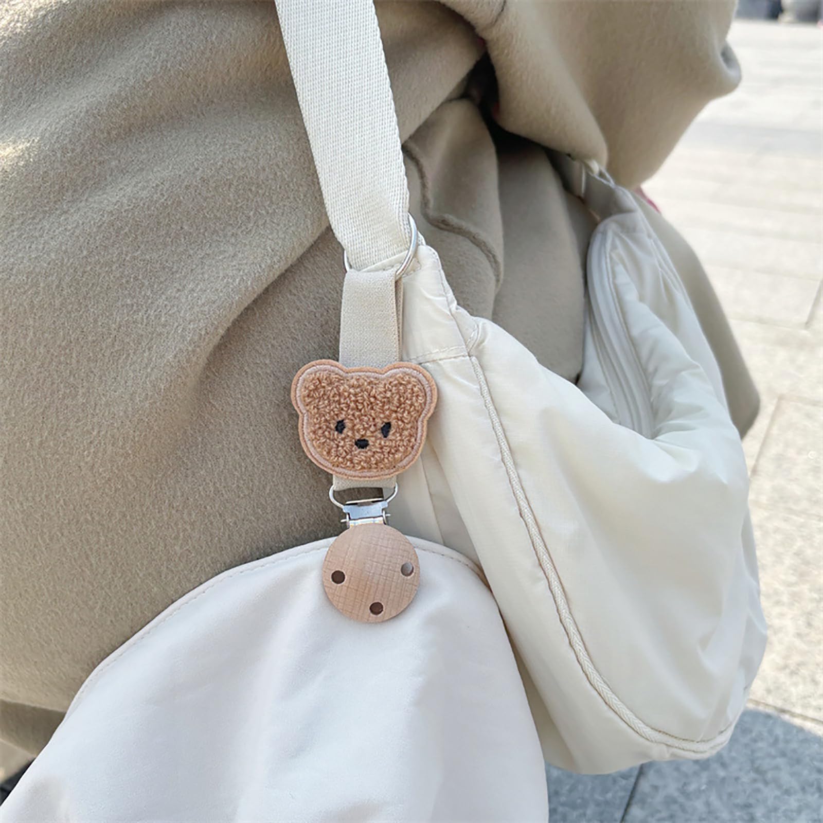 Clip Per Cappello Da Viaggio A Forma Di Orso – Confezione Da 3 – Accessori Per Borsa, Zaino E Bagaglio