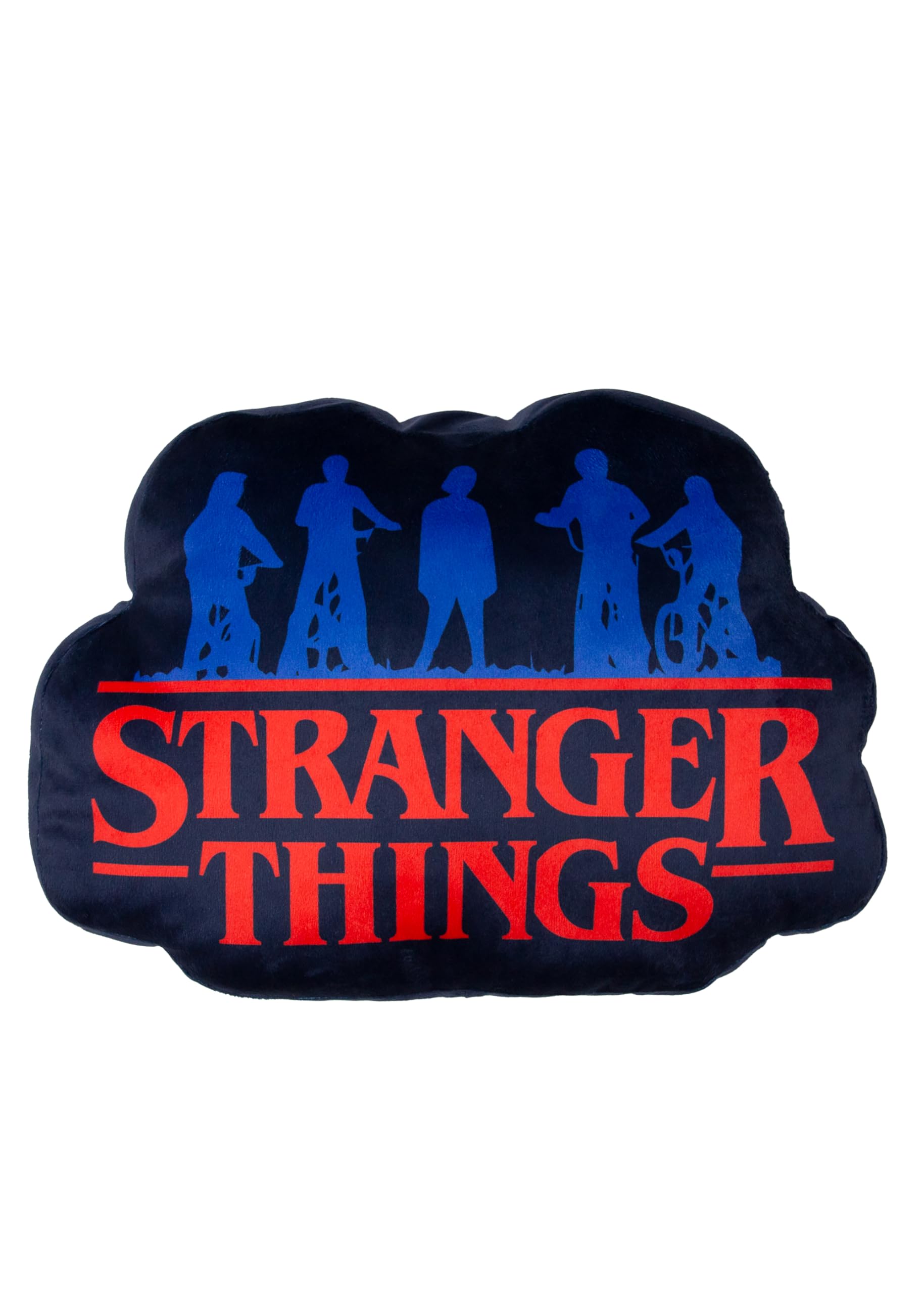STRANGER THINGS Character World Offiziell Lizenziertes Kissen | Superweich, wendbar, 2-seitig, Flammen-Design | Perfekt für jedes Schlafzimmer, Sofa oder Bett, 30 cm x 40 cm