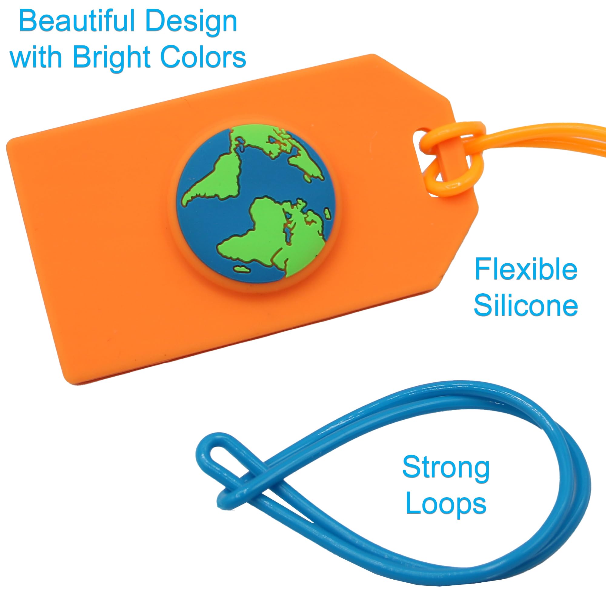 Amazon.com: Luggage Tag with Hidden Compartment for AirTag (1-Pack