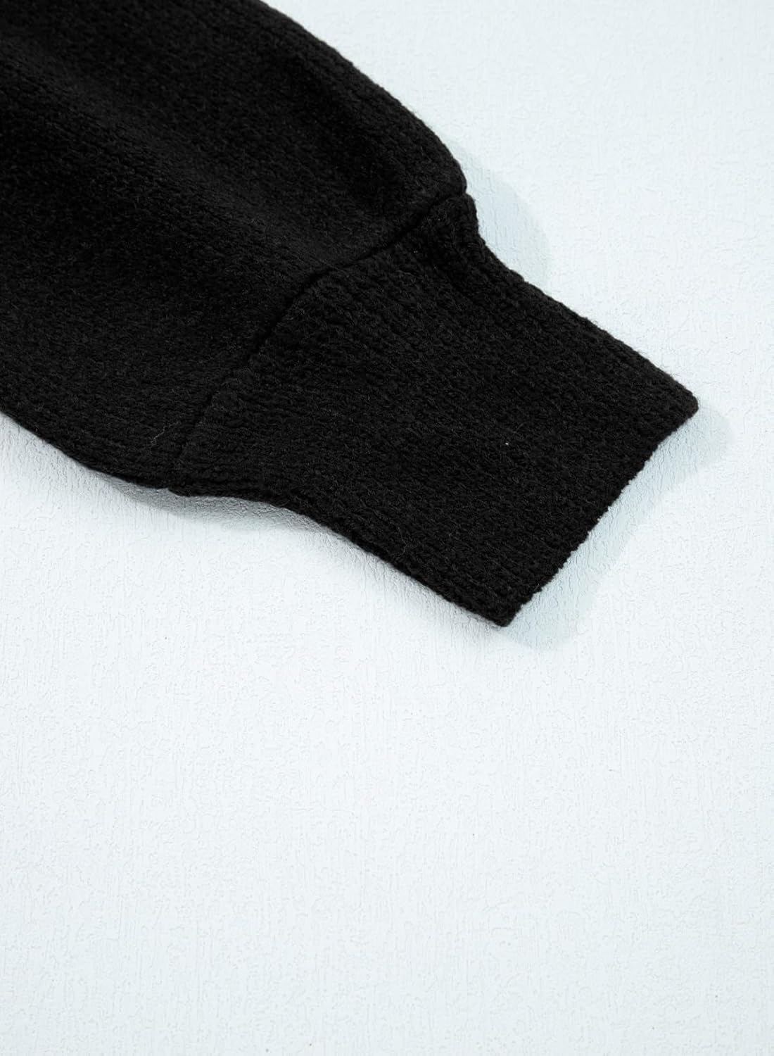 Sidefeel Womens 2025 Fall Outfits Long Sleeve Open Front Striped Cardigan Sweaters Chevron Chunky Knit Sweaters Coat - Image 6