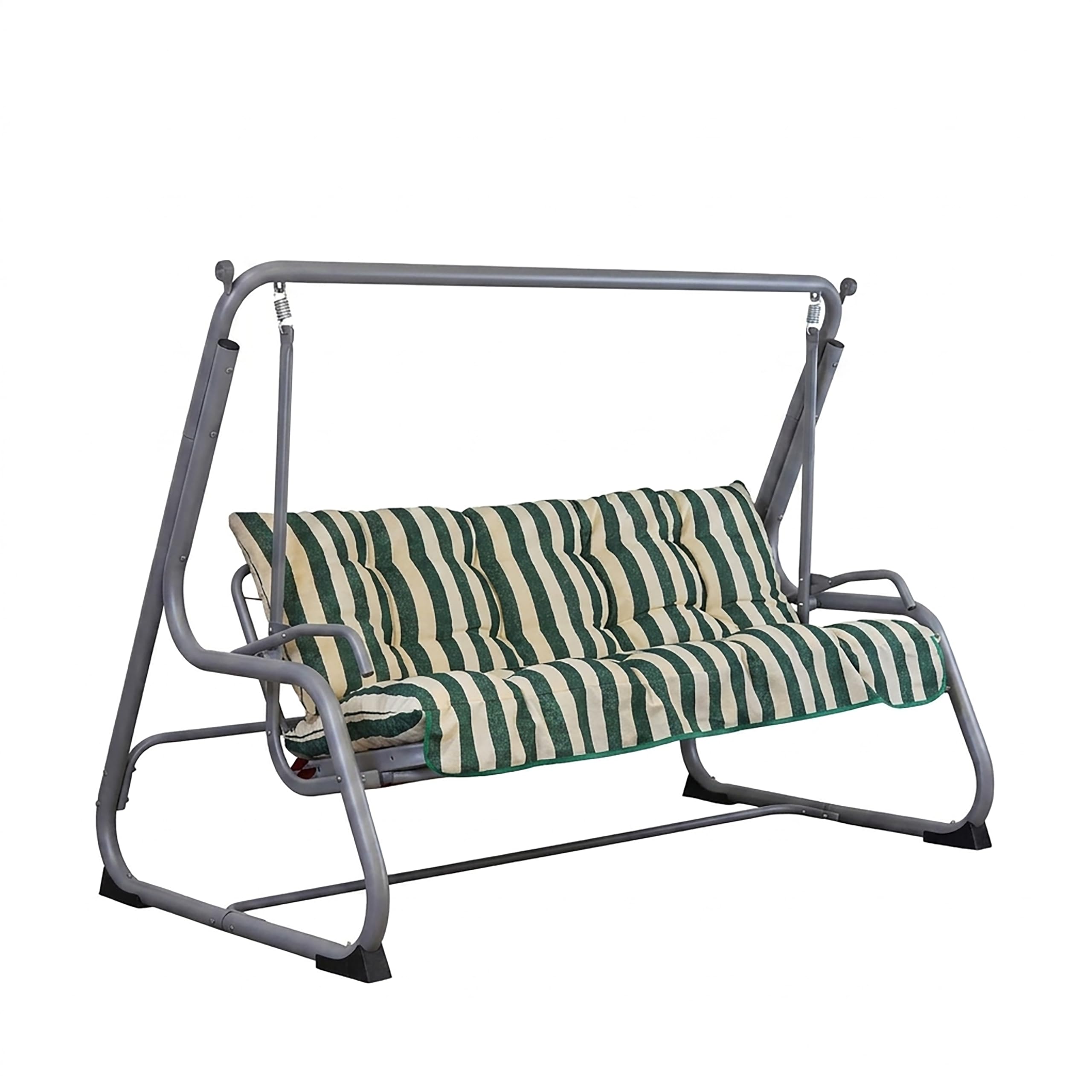TECNOCUCI Cuscini per Dondolo 3 Posti - 100% Made in Italy - Cuscini per Esterni (Giardini e Cortili) - Ricambio per dondoli -