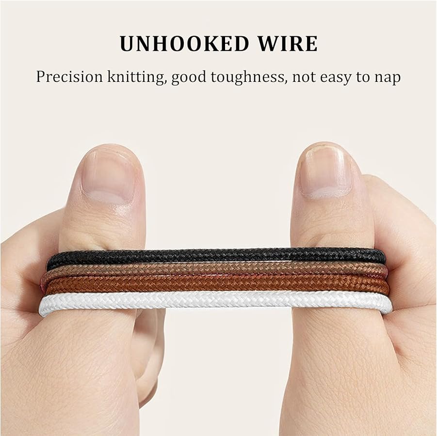 Amazon.com: NDTEZUGT 2 Pairs Shoelaces Kit for Boat Shoes, 5/32