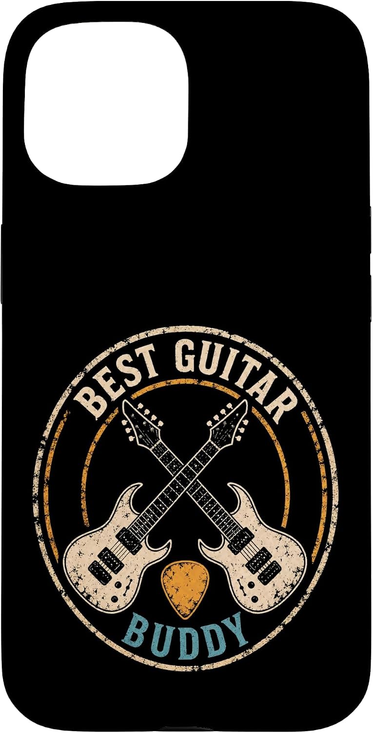 Guitar Buddy Awesome Friend Guitarist Player Music Gift Case for iPhone 14 image 5