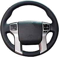 Vista 1 de Funda de volante personalizada para Toyota Tacoma 2012-2023 / Tundra 2014-2021/ 4Runner 2010-2012 2013 2014 2015 2016 2017 2018 2019 2020 2021 2022