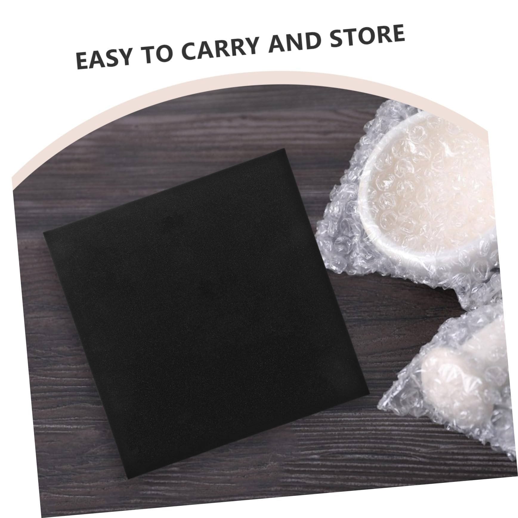 NUOBESTY 4 Pièces Mousse Emballage Polyuréthane Inserts Mousse pour Boîtes à Outils pour Expédition Rangement