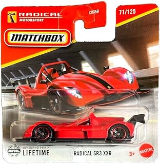 C0859 Matchbox 1:64 Tekli Arabalar Radical SR3 XXR JBR72