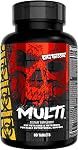 MUTANT Vitamines multiples - Multivitamine masculine pour athlètes hardcore & Body Builders, soutient la fonction musculaire, le métabolisme de l'énergie, la santé immunitaire avec 70 Vitamines Minéraux Antioxydants, 60 Caplets