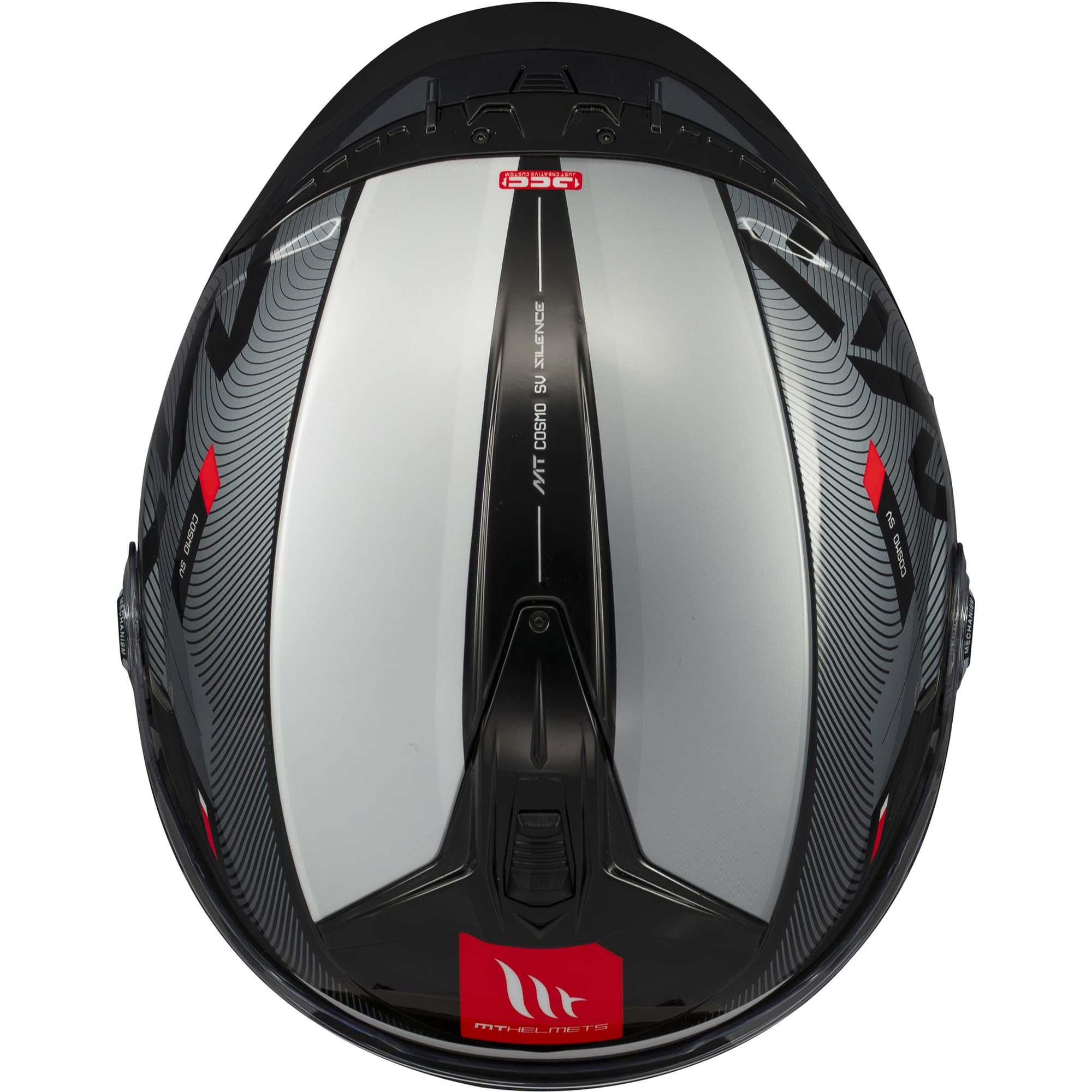 MT Helmets Cosmo SV - Casco Moto Jet Sport con visiera solare retrattile, schermo a rimozione rapida brevettato, interno lavabile e pronto per intercomunicatore UCS | Omologato ECE 22.06 & DOT