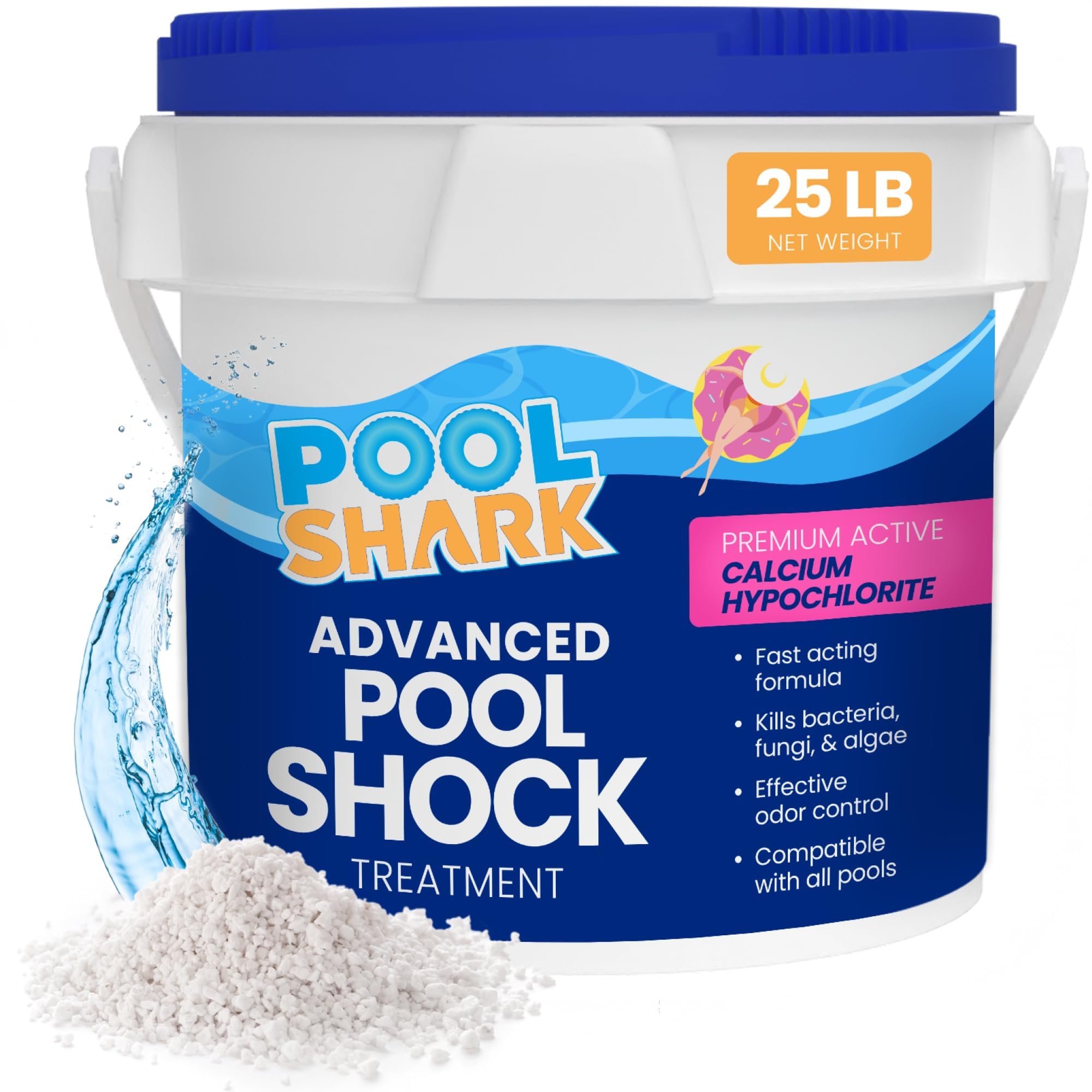 POOL SHARK 68% Calcium Hypochlorite Shock