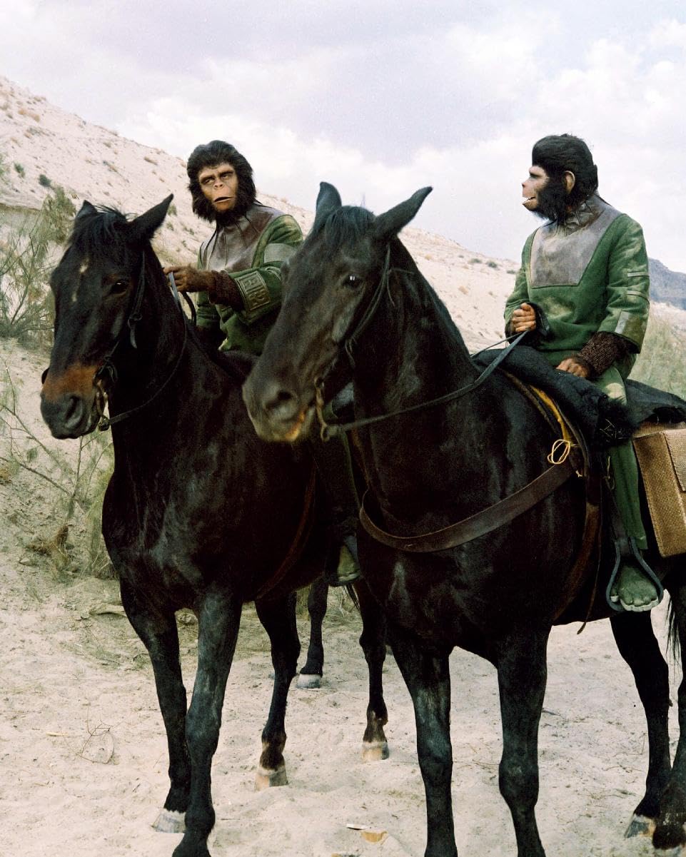 Worldphotographs Planet Of The Apes (1968) Roddy Mcdowall, Wright King 10X8 Photo