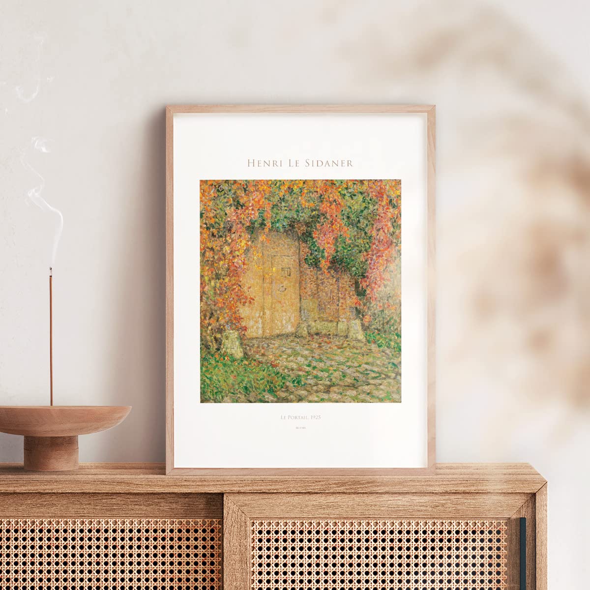 Amazon.co.jp: BROOMIN アートポスター アンリ・ル・シダネル ゲート