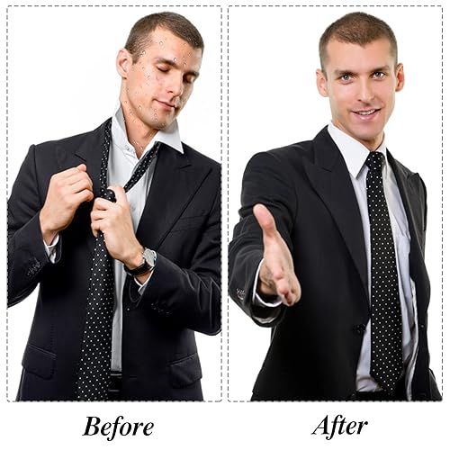 Miniatura 6 de ASTER 2Rolls - Protector de cuello de camisa desechable de 10 pies para hombres, autoadhesivo, protector de manchas de sudor, cinta de prevención de