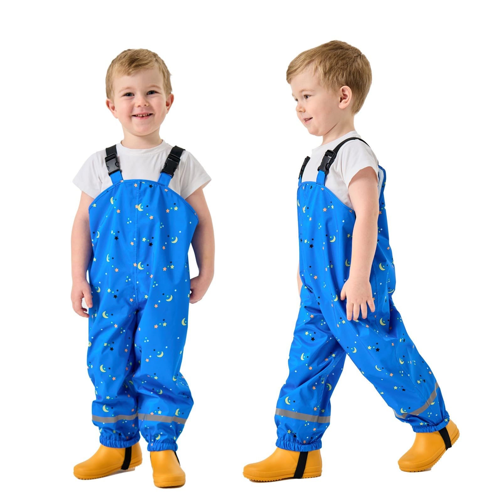 Pantalon de pluie enfant pour en finir avec les vêtements mouillés de boue