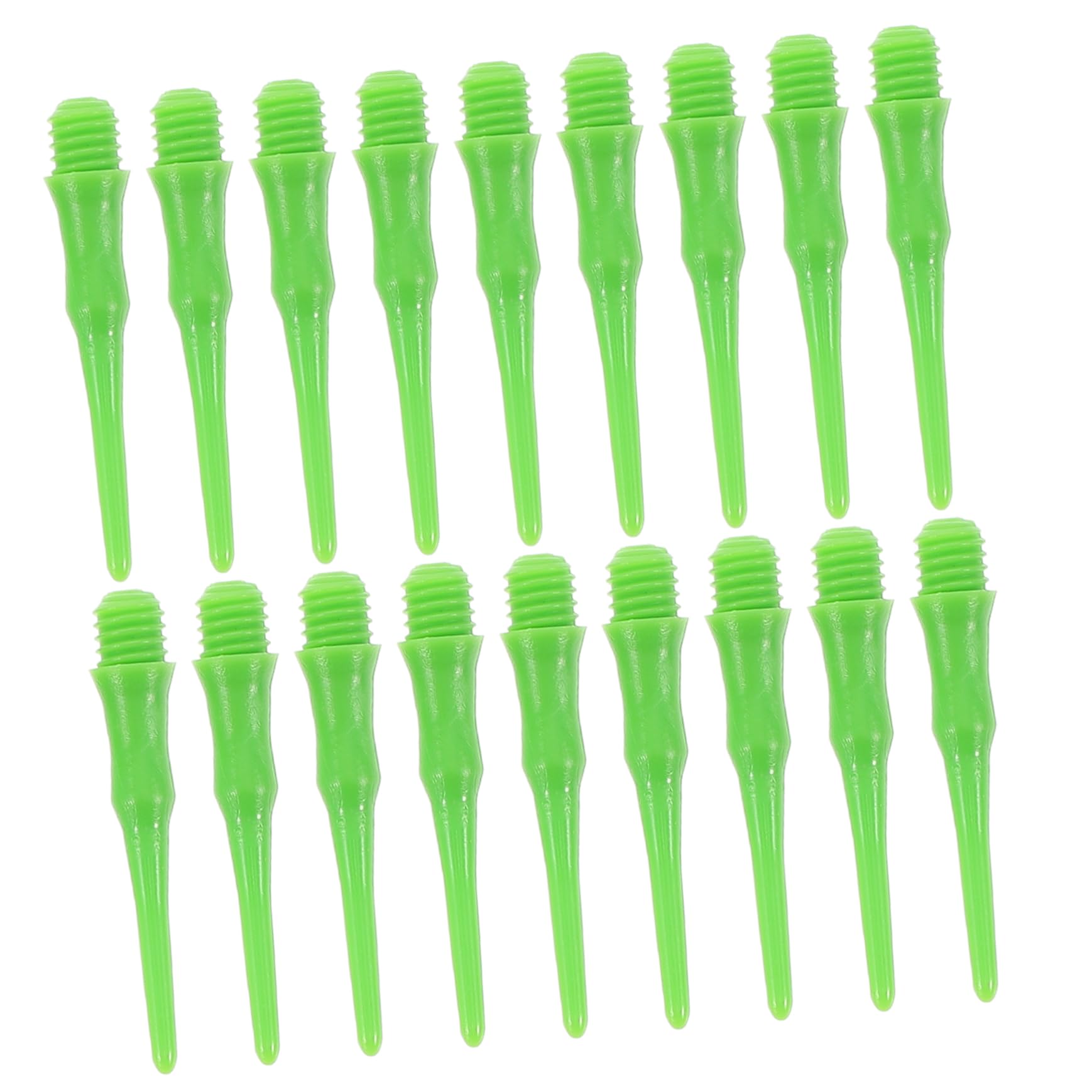 BESPORTBLE 100pcs Plastic Tips End Parts Reusable Tips Tip Parts Points for Tips Accessories Soft Tip Accessories