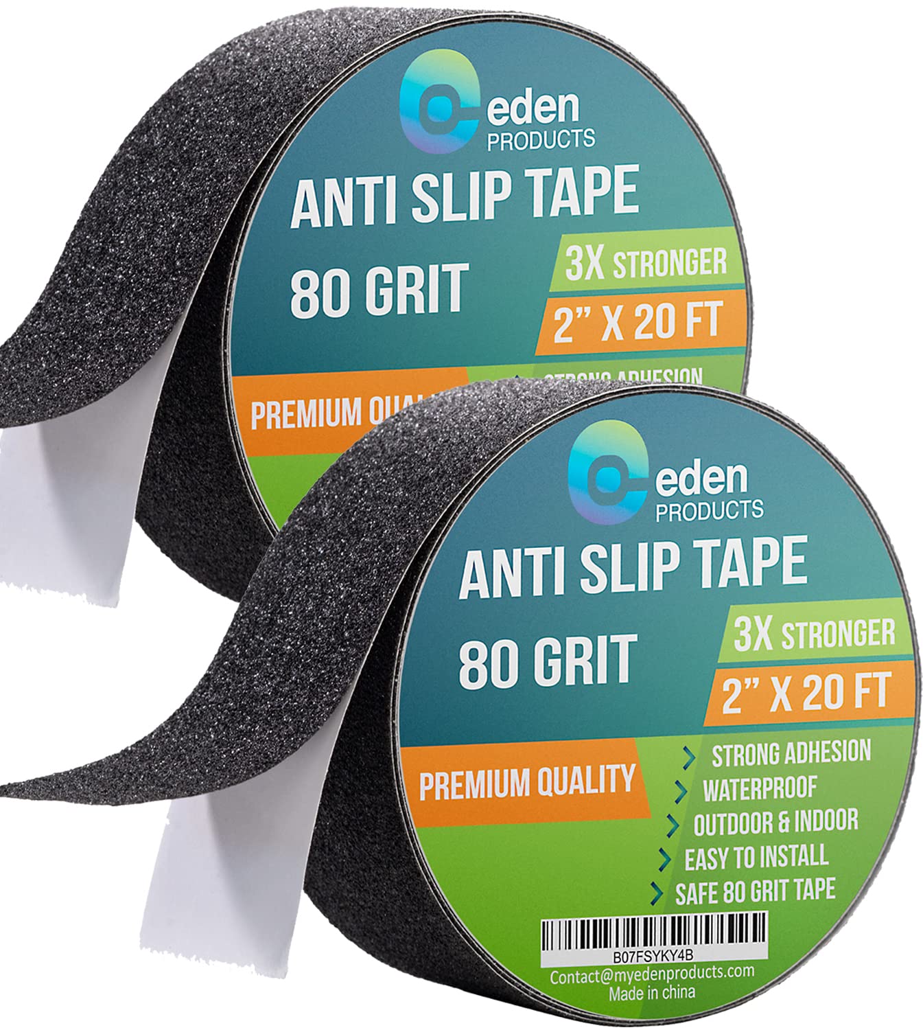 Heavy Duty Anti Slip Tape, 2inx20ft Traction Tape Grit Non