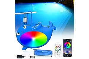 Daymeet Semlos Submersible LED Pool Light, 18W RGB Dimmable