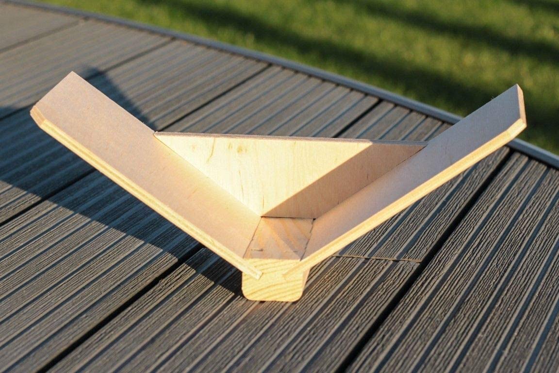 AGROHIT Sitzbrettchen für Tauben & Andere Vögel, 15 Stück Taubensitz aus Holz, Vogelstangen mit Stabilen Halterungen für Einfache Installation, Sitzstangen, 27 x 12 x 12 cm, 15er Pack