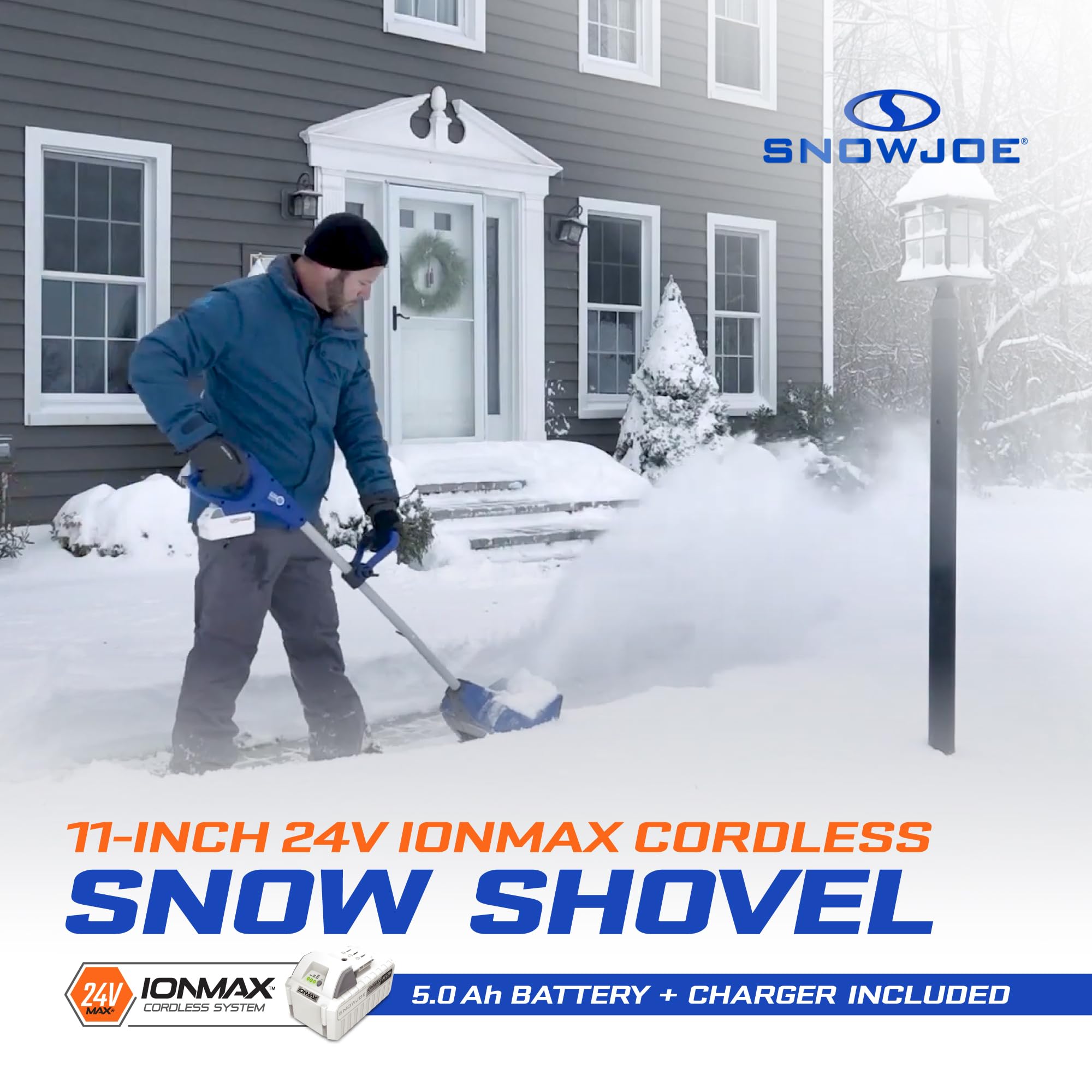 Amazon.co.jp: Snow Joe 24V-SS11-XR 24ボルト 11インチ 5-Ah