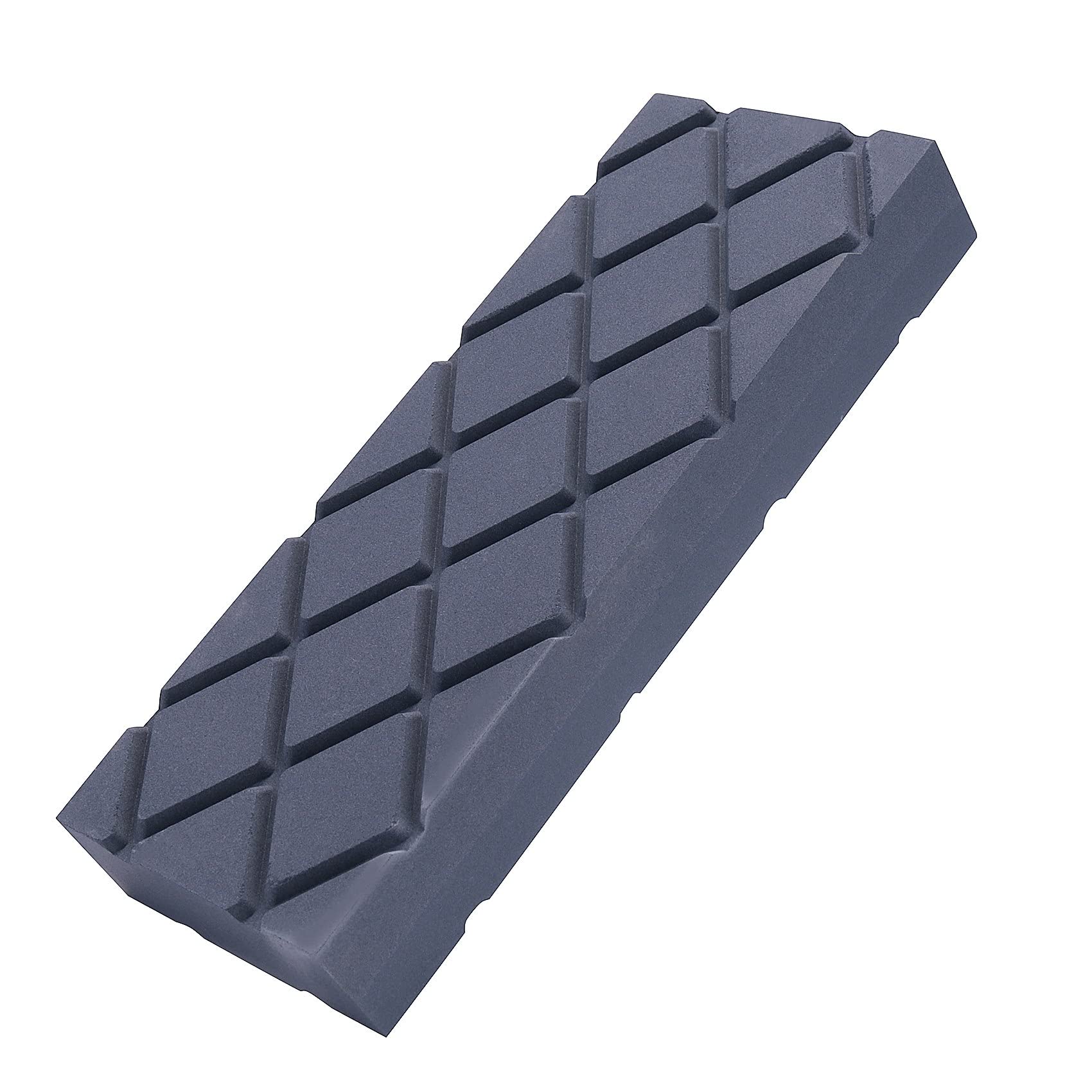 Pietra per Spianare Grande- Pietra per Affilare Un Grana Grossa Doppia/Grossa Pietra per Appiattire- Scanalature Diamantate Fissatore per Pietra per Affilare