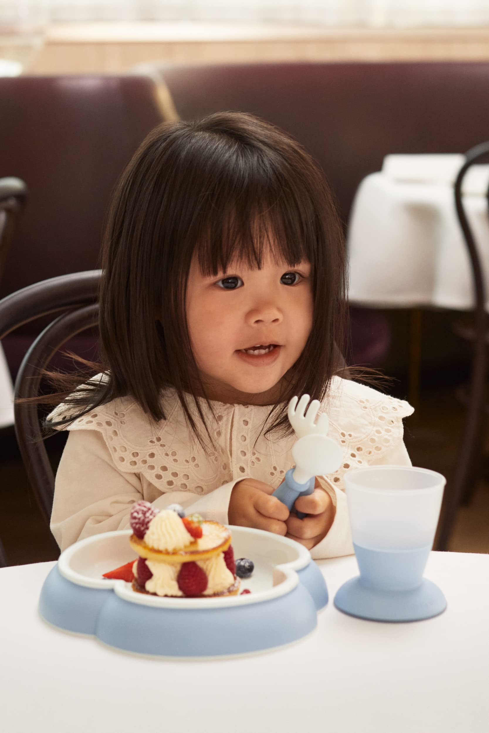 Ensemble Repas Bébé BABYBJÖRN, Bleu Pastel
