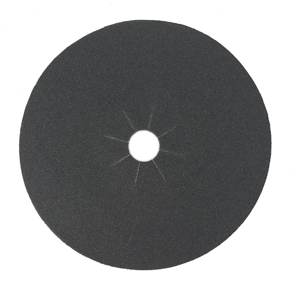 Mercer industrie 408100, disco abrasivo, carburo di silicio, paper Back, 17,8 cm x 7/20,3 cm fori, grana 100 F, 50 pezzi