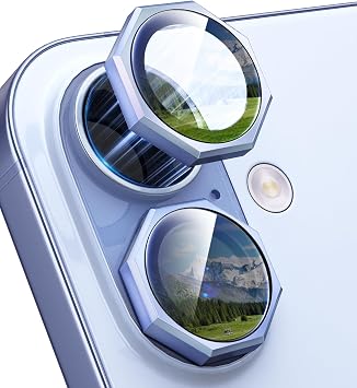 for iPhone 17 Camera Lens Protector Nut, Blue