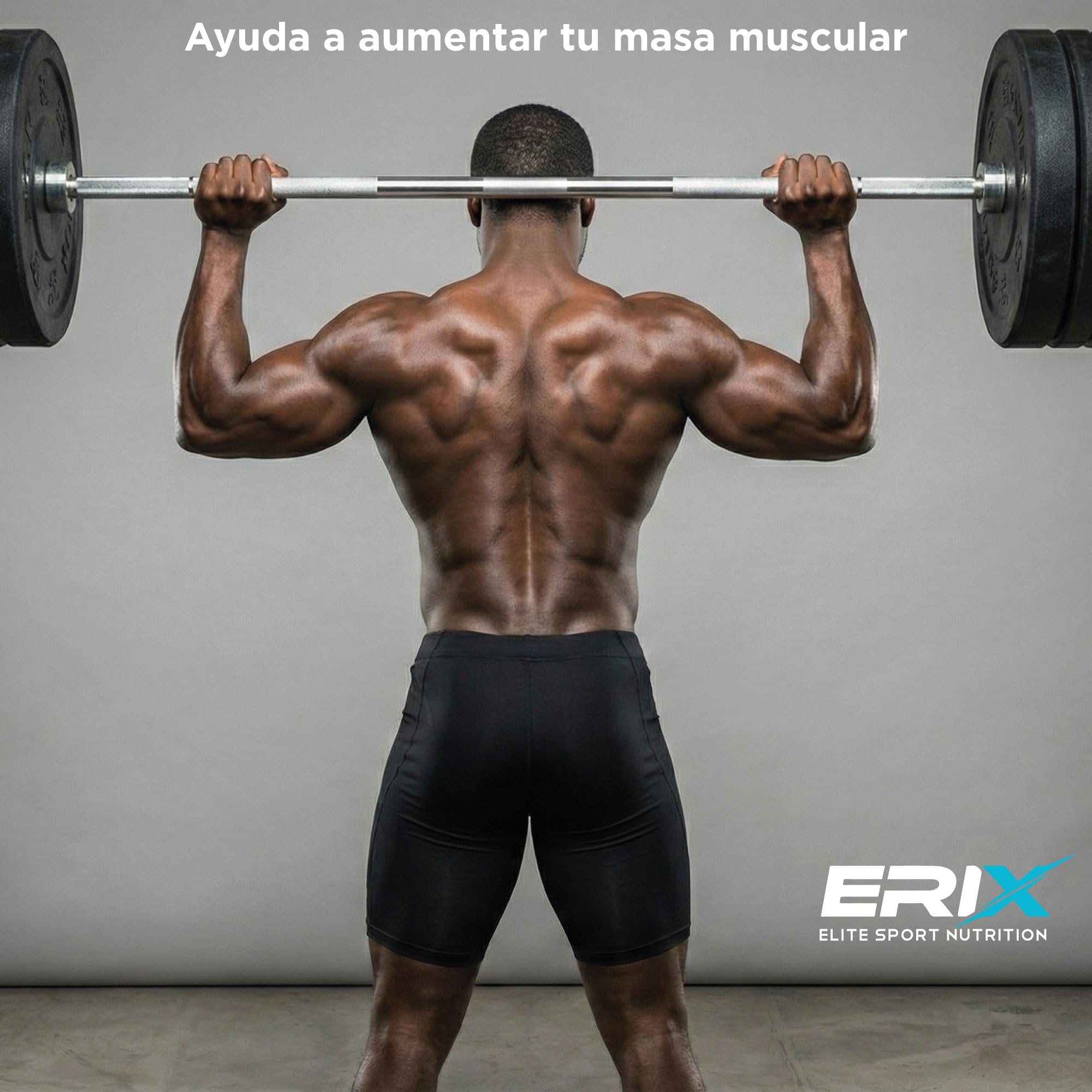 ERIX Nutrición ISO Zero 900g, Proteína Aislada de Suero CFM, Alta Pureza, Sin Azúcares añadidos, Bajo en Grasa y Lactosa, Alimento Deportivo para Rendimiento Muscular (Straciatella)