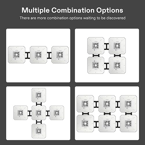 Miniatura 6 de VIVOSUN AeroLight - Barra en H expandible, soporte en H ajustable para conexión de múltiples luces