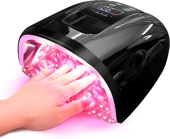 90w Rechargeable UV Light for Nails,Cordless Nail Dryer