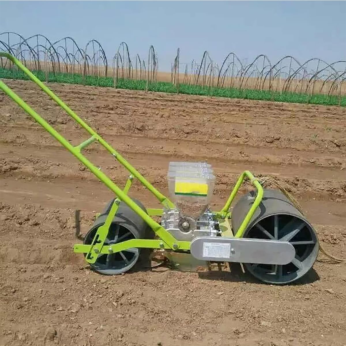 Amazon | 手動野菜播種機 種まき機 播種機 手動種まき機 手押し式種子