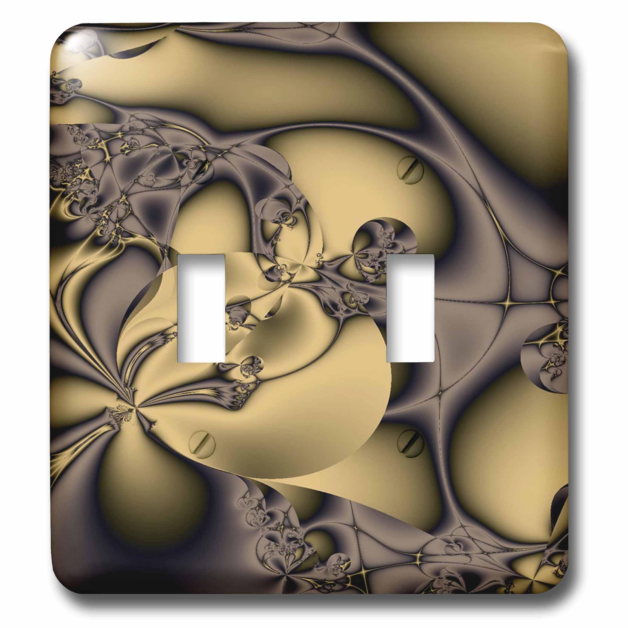 Interrupteur à baïonnette multicolore Neutral Fractal pour salon contemporain