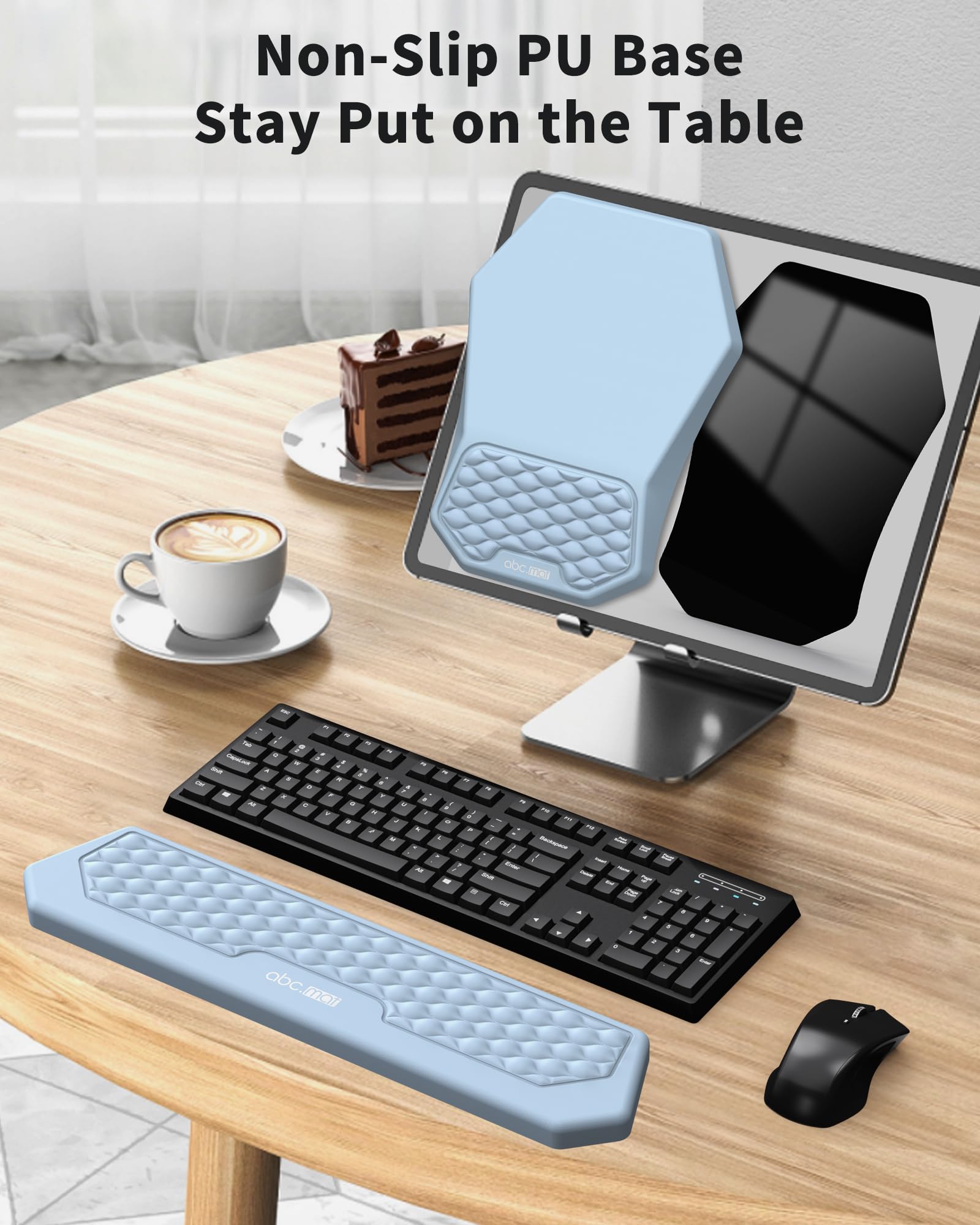 Set di poggiapolsi e poggiapolsi ergonomici per mouse