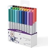 CRAFT WORLD 0.4 Tip Fine Point Pens for Cricut Maker 3/Maker/Explore 3/Air 2, Ultimate Fine Point Pens Set of 30 Pack Assorted Tools Accessories Writing Drawing Pen Compatible with Machine
