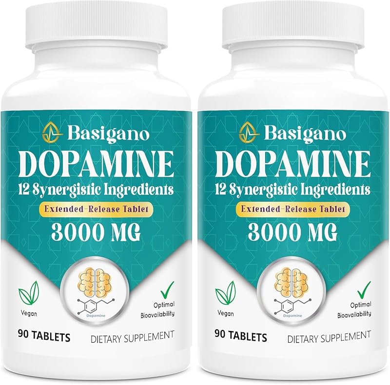 Basigano Suplemento multimineral para mulheres e homens com ashwagandha, L-teanina e magnésio, 180 comprimidos