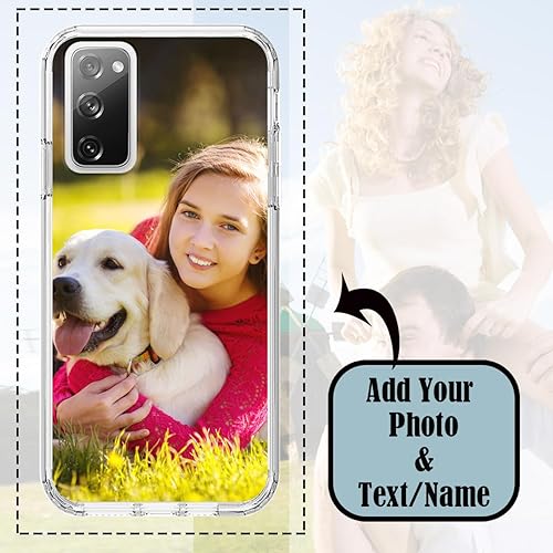 Vista 50 de Funda transparente 3 en 1 diseñada para teléfono Galaxy S21, Plus/Ultra/FE 5G Samsung, capas protectoras híbridas [protector de pantalla] Borrar 05