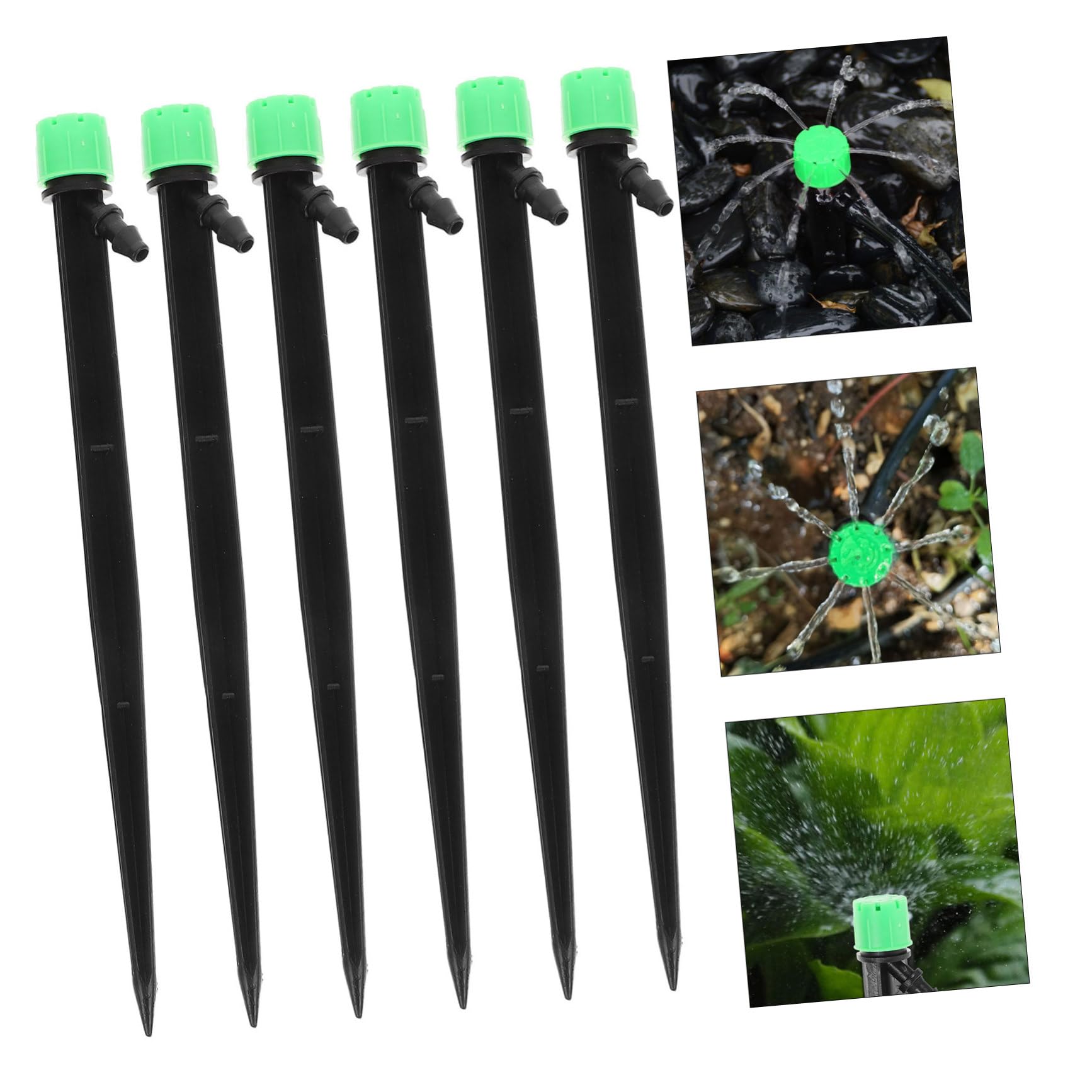 BESPORTBLE 5 Juegos Gotero De Riego De Riego Por Goteo De Jardín Irrigación Goteos Regadera Jardin Aspersor Jardin Aspersores Boquilla De Riego Ajustable Aspersor De Riego 50 Uds * 5