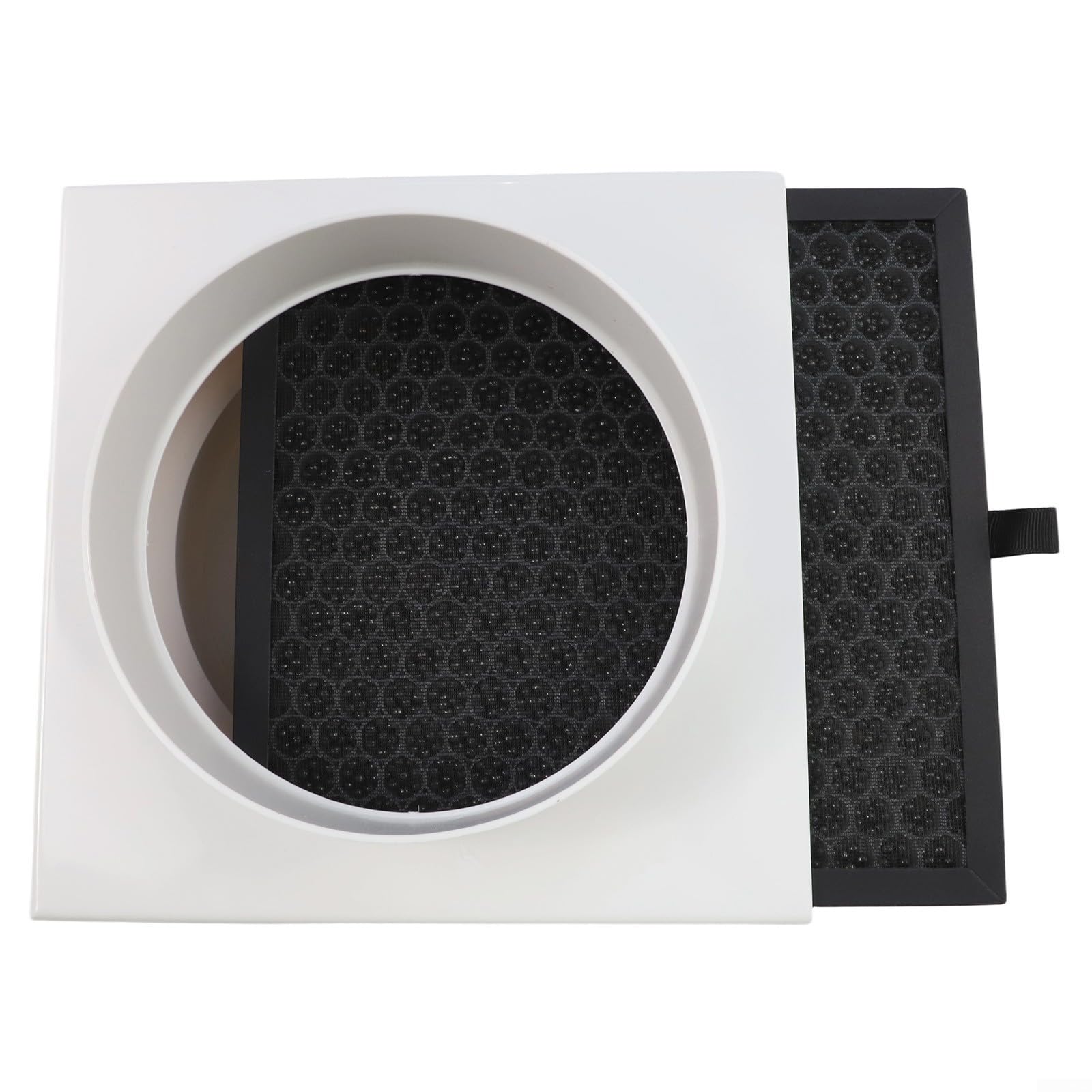 HEPA-Luftfilter für PVC-PE-Rohre, Inline-Lüftungsreiniger mit Aktivkohle, hocheffiziente Filtration für HLK-Systeme, 110 mm, 160 mm (160 mm)