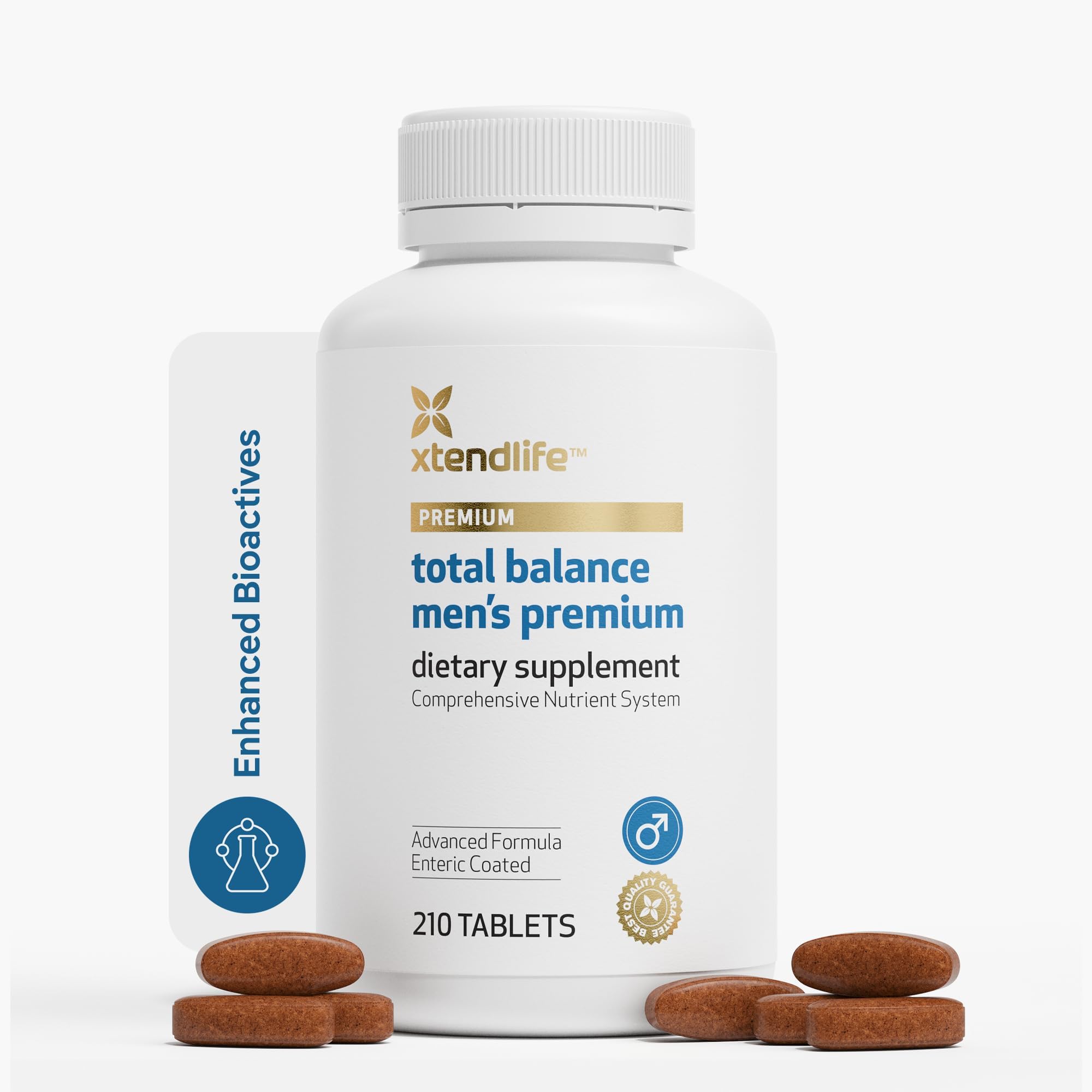 Total Balance Men’s Premium Multivitamin for Immune, Heart, Digestive & Cellular Health - Extra Strength Daily Support - 90+ Nutrients & Minerals - 30 Day Supply