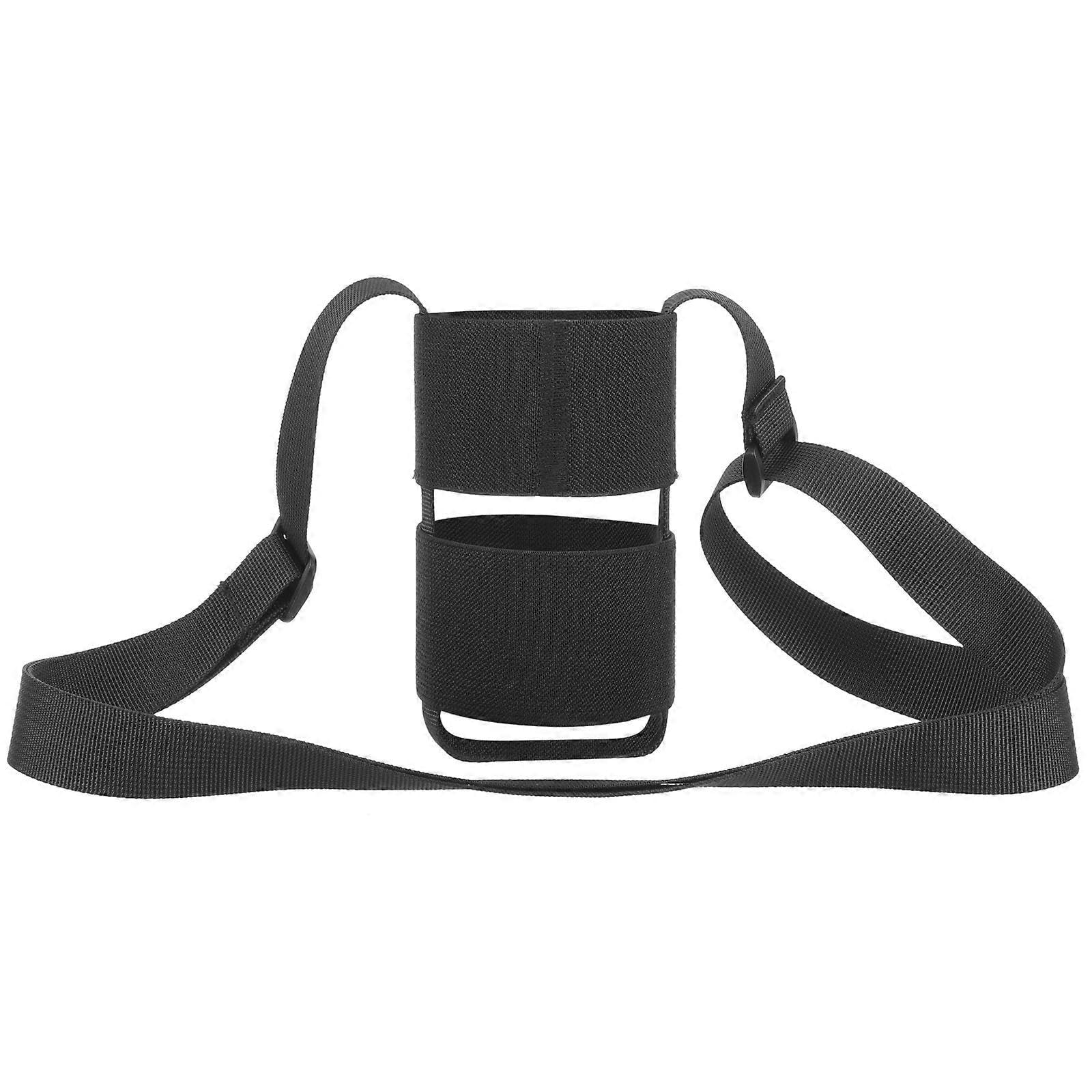 JOYHAPPST Water Bottle Carrier Shoulder Strap Portable Sling